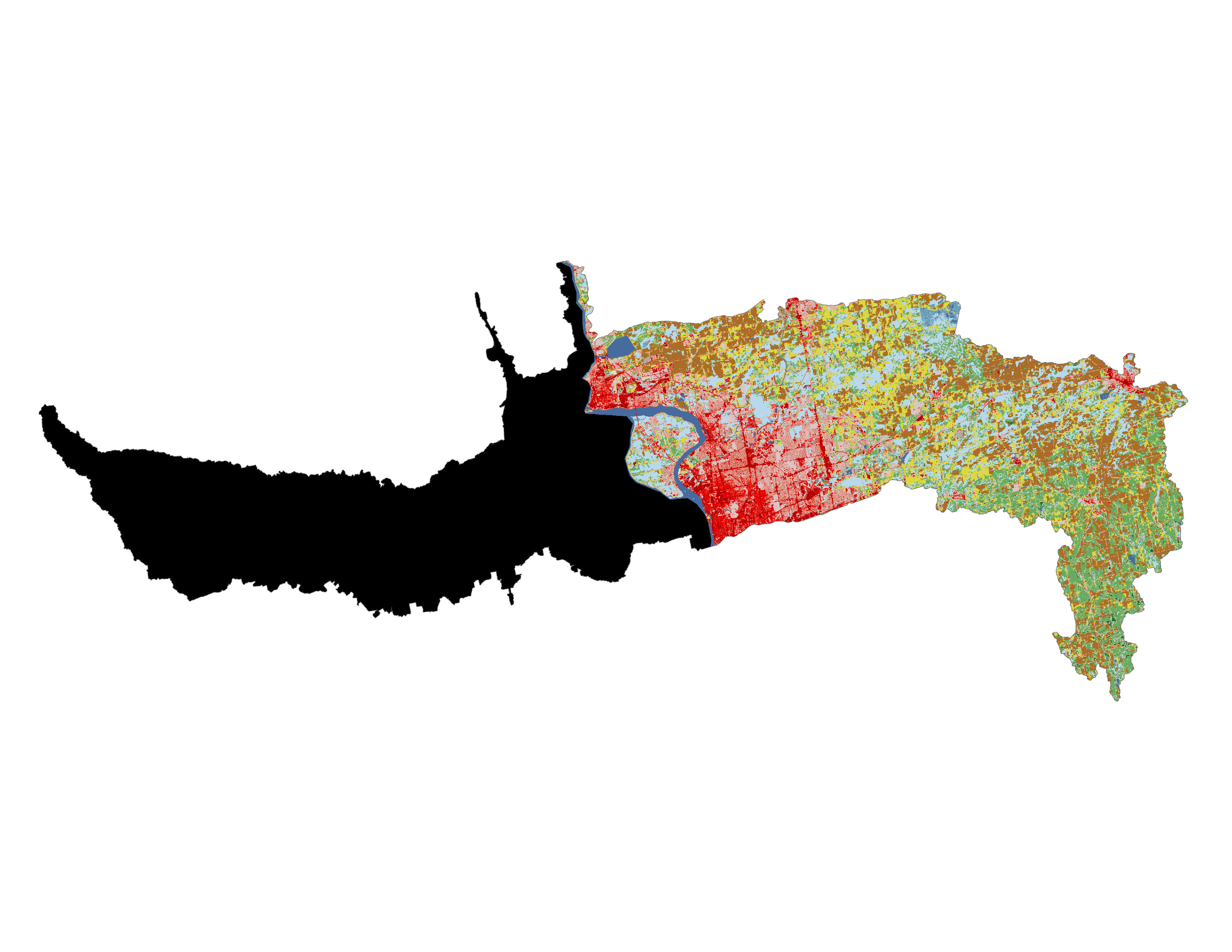 Figure 1.3: Land cover in the Niagara subbasin.